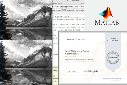 Collage of MATLAB achievements